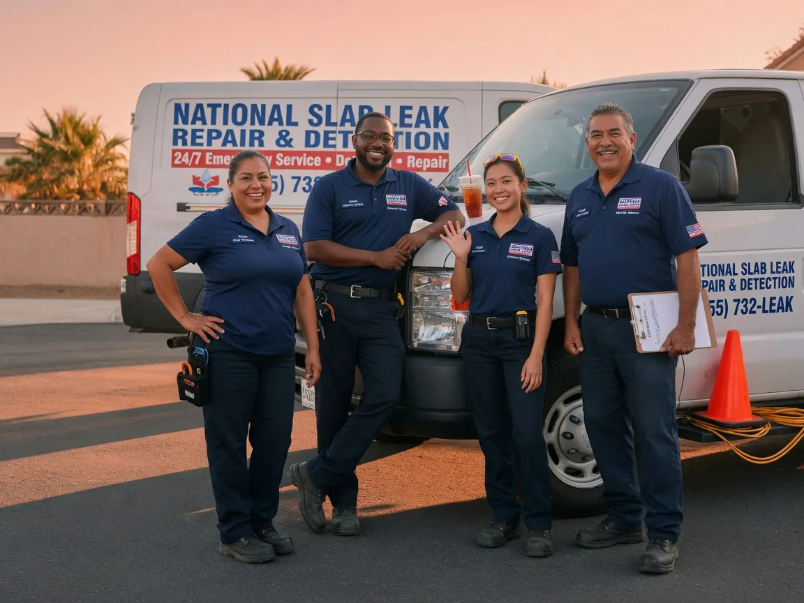 Slab Leak Detection company in Lisbon, LA